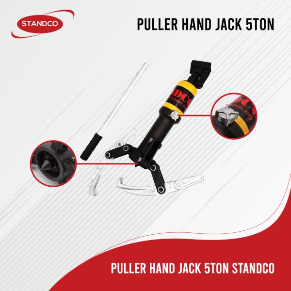 Image of a puller hand jack that used to move a large object.